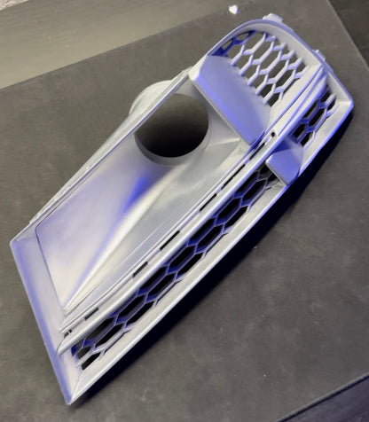 Chimera Studio A3 front bumper brake duct kit with right and left ducts, automotive performance parts for enhanced cooling.