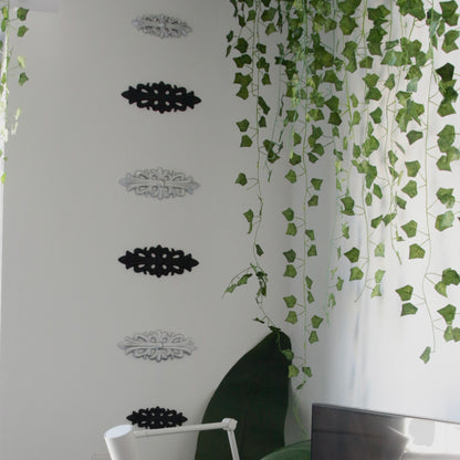 Mirrored Ornamental Cross Wall Art