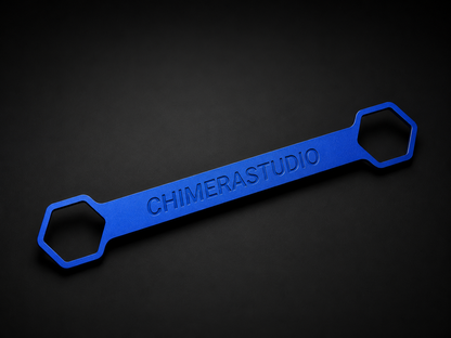 CHIMERA STUDIO V2 Magnetic License Plate Bracket mounted on a vehicle for secure and easy license plate attachment
