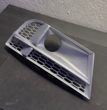 Chimera Studio A3 front bumper brake duct kit with right and left ducts, designed for improved cooling and aerodynamics.