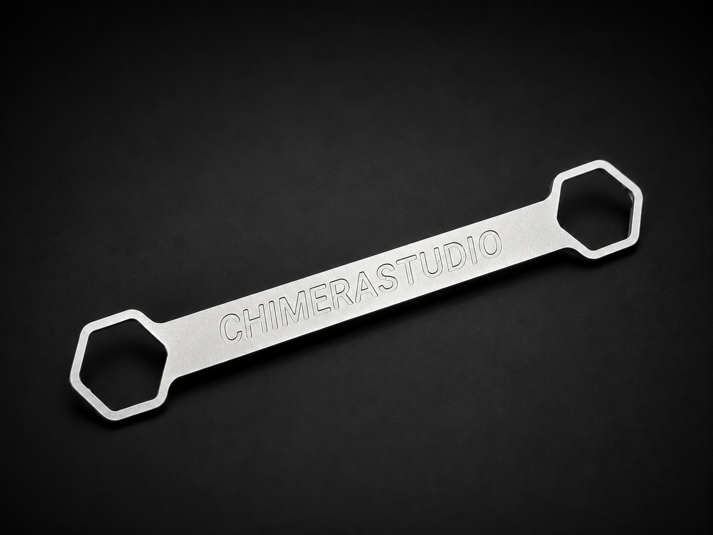 CHIMERA STUDIO V2 Magnetic License Plate Bracket attached to a vehicle for secure, easy license plate mounting.