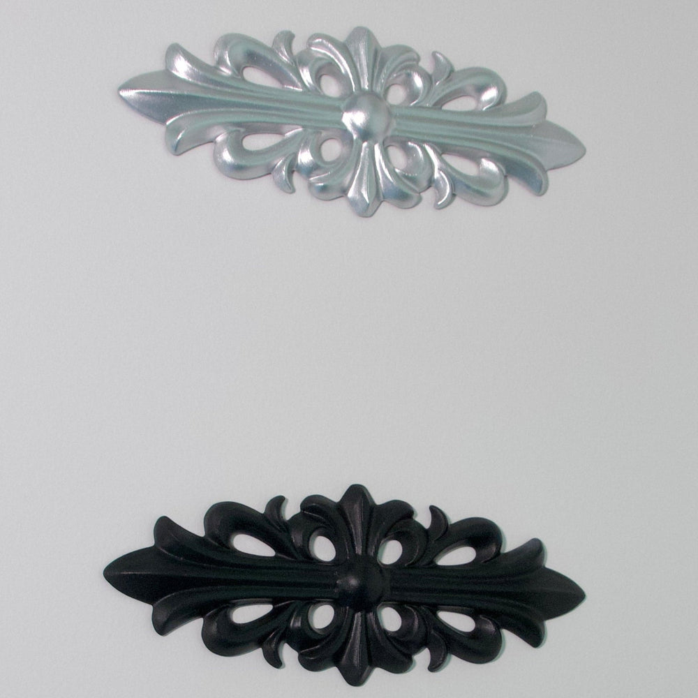 Mirrored Ornamental Cross Wall Art