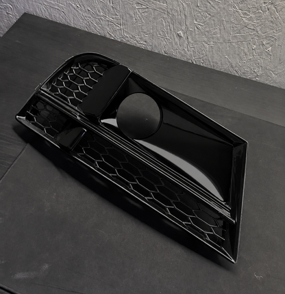 Preorder Chimera Studio A3 front bumper brake duct kit with left and right sides for enhanced cooling and style.