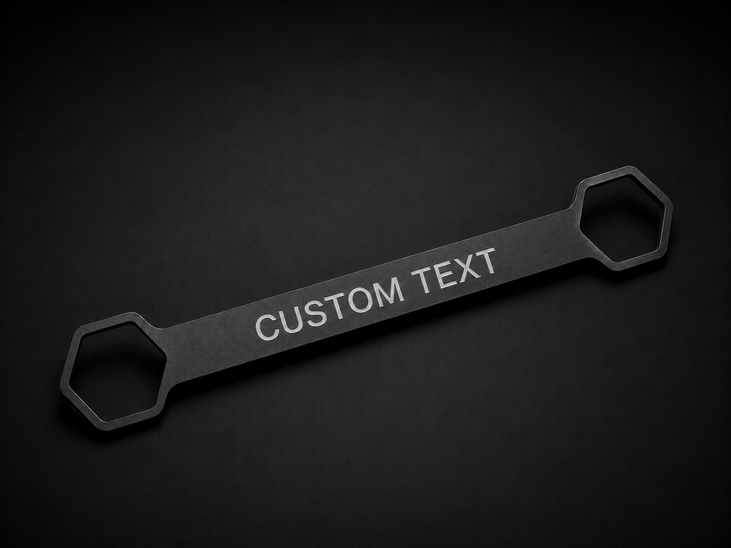 V2 Magnetic License Plate Bracket by CHIMERA STUDIO attached to a vehicle, showcasing a sleek, black mounting solution for license plates.