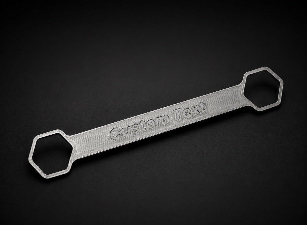 V2 Magnetic License Plate Bracket by CHIMERA STUDIO attached to a vehicle with the plate secured in place.