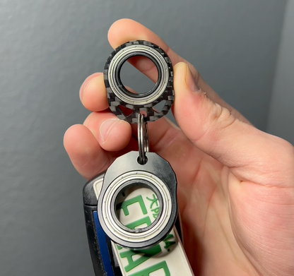 Keyreaper Pro 2.0 (CARBON) - Keyrambit - The Original Keychain Spinner